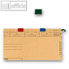 Farbreiter f?r Elba vertic, zum Aufstecken, 20 x 16 mm, PVC, dklgr?n, 25 St?ck