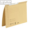 Elba Pendelhefter DIN A4, Amtsheftung, 320 g/m?, gelb, 50 St?ck, 100560088