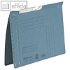 Elba Pendelhefter DIN A4, Amtsheftung, 320 g/m?, blau, 50 St?ck, 100560086
