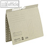 Pendelhefter, DIN A4, kaufm. Heftung, Karton 320 g/m?, grau, 50 St?ck, 100560103
