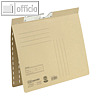 Pendelhefter DIN A4, kaufm. Heftung, Karton 320 g/m?, chamois, 50 St?ck