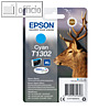 Epson Tintenpatrone T1302 XL f?r SX525WD/SX620FW, cyan, C13T13024012
