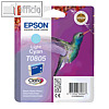 Epson Tintenpatrone T0805, hellcyan, C13T08054011