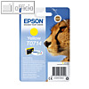 Epson Tintenpatrone T0714, gelb, C13T07144012