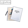 Klemm-/Angebotshefter DIN A4, mit Deckeltasche, 50 Blatt, transparent, 20 St?ck