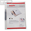 dataplus Klemmhefter DIN A4, bis 50 Blatt, PP, transparent, 20 St?ck, 4026042086
