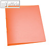 officio Ringbuch DIN A4, 2 Ringe - Ringdurchmesser: 25 mm, orange-transparent