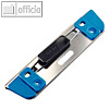 LEITZ Taschenlocher Active, bis 2 Blatt, abheftbar, blau, 1728-60-36