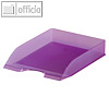 Durable Briefkorb BASIC, DIN A4-C4, transparent-purple, 6 Stück, 1701673992