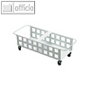 Durable Fahrwagen DURABIN TROLLEY DUO 40, weiß, 1801622010