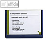 Durable T?rschild CLICK SIGN 210 x 148.5 mm (A5), Kunststoff, dunkelblau,4866-07