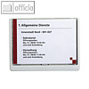 Durable Türschild CLICK SIGN 210 x 148.5 mm (A5), Kunststoff, weiß, 4866-02