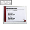 Durable T?rschild CLICK SIGN 210 x 148.5 mm (A5), Kunststoff, wei?, 4866-02