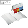 Durable Schutzh?lle DIN A5, 2-fach, Innen: 296 x 210 mm, PP, transparent,2141-19