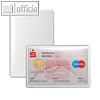Schutzh?lle Kreditkarte/Personalausweis, Innen: 86 x 54 mm, PP, transparent