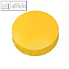MAUL Solidmagnet, Ø 20 mm, Haftkraft: 0.3 kg, gelb, 10 Stück, 6162013