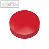 MAUL Solidmagnet, ? 15 mm, Haftkraft: 0.15 kg, rot, 10 St?ck, 6161525