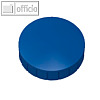 MAUL Solidmagnet, Ø 24 mm, Haftkraft: 0.6 kg, blau, 10 Stück, 6162435