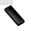 MAUL Solidmagnet, 50 x 19 mm, Haftkraft: 1.0 kg, schwarz, 10 Stück, 6165090