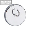 MAUL Hakenmagnet - gro?, ? 50 mm, 9 kg Haftkraft, silber, 1 St?ck, 6155596