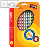 STABILO Buntstifte EASYcolors, f?r Rechtsh?nder, 12er Etui, 332/12