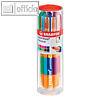 STABILO Tintenroller pointVisco, 10er Box, farbig sortiert, 1099/10-01