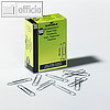 Durable Briefklammern, Metall, rund, glatt, 50 mm, verzinkt, 100 St?ck, 122425