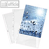 Prospekth?lle DIN A4, PP, 40 my, Universallochung, genarbt, 100 St?ck, 2659-19