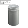 Durable Papierkorb grau