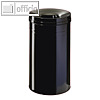 Papierkorb Safe+, 62 Liter, mit Flammenl?schkopf/T?V-gepr?ft, schwarz, 332701