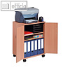 Durable B?rowagen "74/53", 3 F?cher, geschlossen, buche, 311547