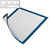 Inforahmen DURAFRAME? MAGNETIC, DIN A4, magnetisch haftend, dunkelblau, 5 St.
