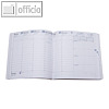 Quo Vadis EXECUTIF Terminkalender-Einlage - 16 x 16 cm, wei?, Goldschnitt,14014Q