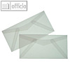 Kuvertierhüllen - C6/5, 114x229mm, 100g/m², Offset, tranparent-klar, 100St., 250