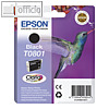 Epson Tintenpatrone T0801, schwarz, C13T08014011