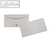 Kuvertierh?llen, 125x235mm, 75g/m?, Fenster, Recycling, grau, 1.000St., 250317