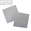 Blanke Kuvertierhuellen 100 g/m² | Innendruck grau