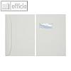 Kuvertierh?llen - C4, 229 x 324 mm, nasskleb., 120g/m?, Fenster, Offset, wei?, 2