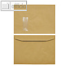 Kuvertierh?llen - C4, 229 x 324 mm, nasskleb., 100g/m?, Fenster, braun, 250 St.