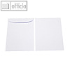officio Kuvertierh?llen 238 x 310 mm, Nassklebung, wei?, offset, 250 St.,2504689