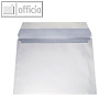 Kuvertierh?llen DIN B4, 250 x 353 mm, Nasskleb., wei?, offset, 250 St., 25045
