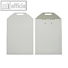 officio Vollpapptaschen, 240 x 315 mm, 500 g/m?, Karton, wei?, 100 St?ck,2501028
