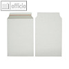 Vollpapptaschen DIN B4, 250 x 353 mm, haftklebend, wei?, 100 St?ck, 250762