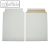 Vollpapptaschen 292 x 374 mm, Haftklebung, Duplexkarton, wei?, 100 St., 250764