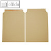 officio Vollpapptaschen 292 x 374 mm, Haftklebung, braun, 100 St., 250771