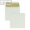 Briefumschl?ge 140 x 140 mm, Nasskleb., Biotop 3 120 g/qm, creme, 100St.