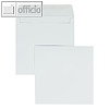 Briefumschläge 165 x 165 mm, Nasskleb., Offset 100 g/qm, weiß, 100 St., 2504594