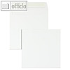 Briefumschläge 165 x 165 mm, Haftkleb., Offset 120 g/qm, hochweiß, 100 St.