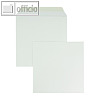 Briefumschläge 190 x 190 mm, Nasskleb., Offset 120 g/qm, weiß, 100St., 2503813