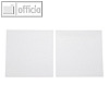 Briefumschlag quadratisch 220 x 220 mm, nassklebend, weiß, 120g/qm, 100 St.